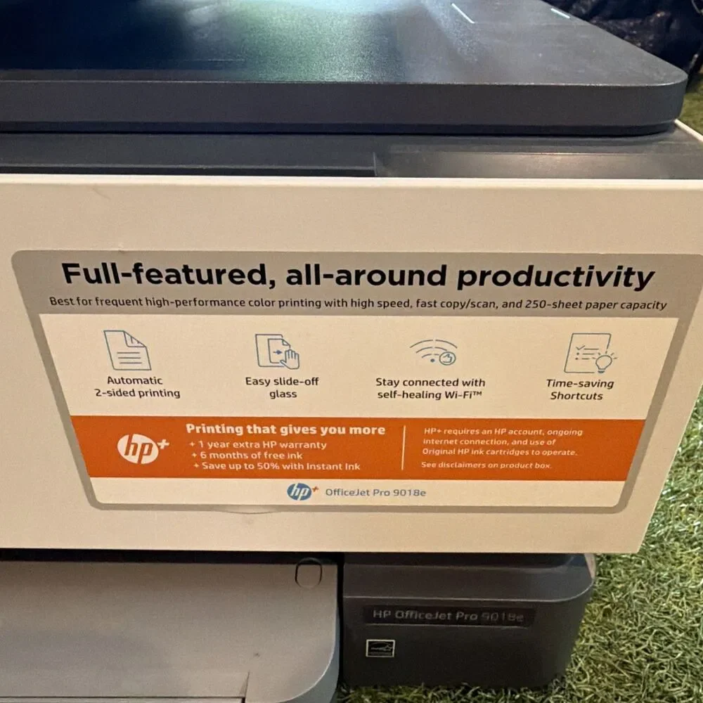 HP OfficeJet Pro 9018e All In One Printer Scanner Copier WiFi